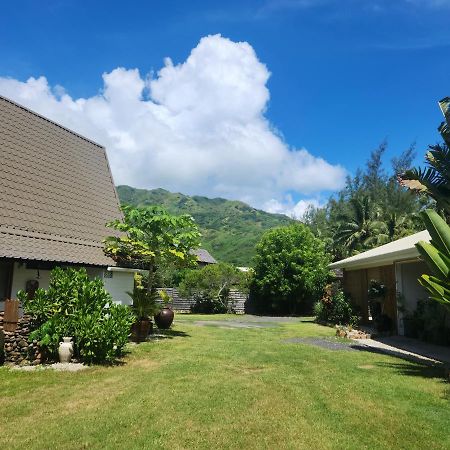 Green Villa Moorea Temae Exteriör bild