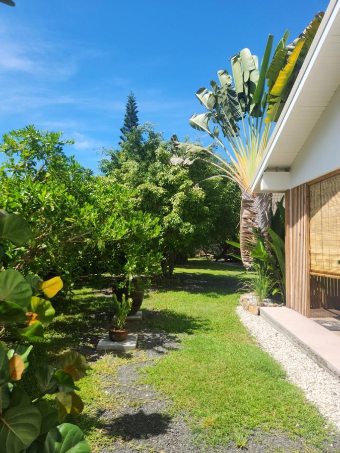 Green Villa Moorea Temae Exteriör bild