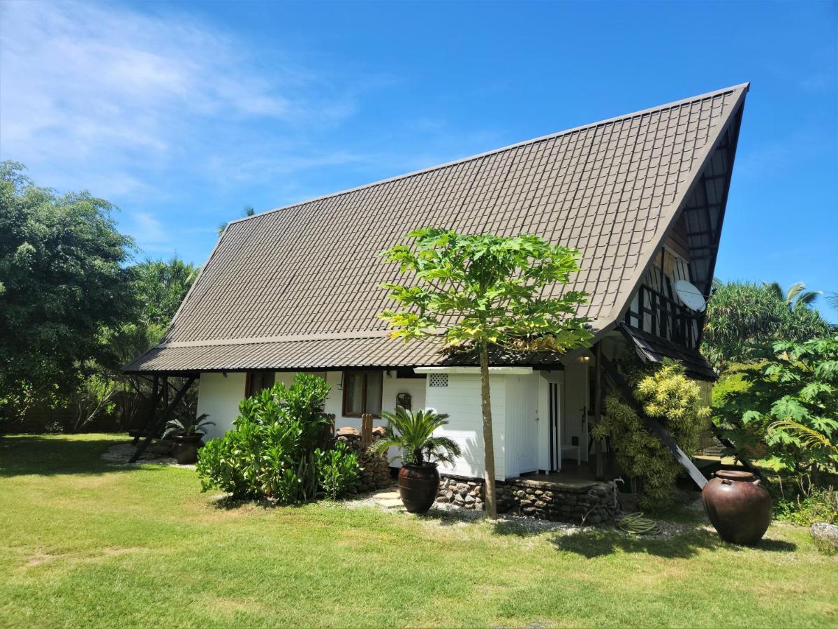 Green Villa Moorea Temae Exteriör bild